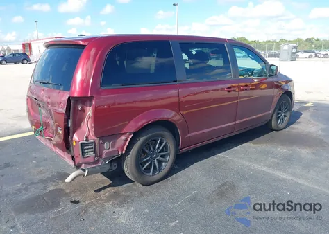 2019 Dodge Grand Caravan Gt from USA, damaged, VIN 2C4RDGEG7KR769985